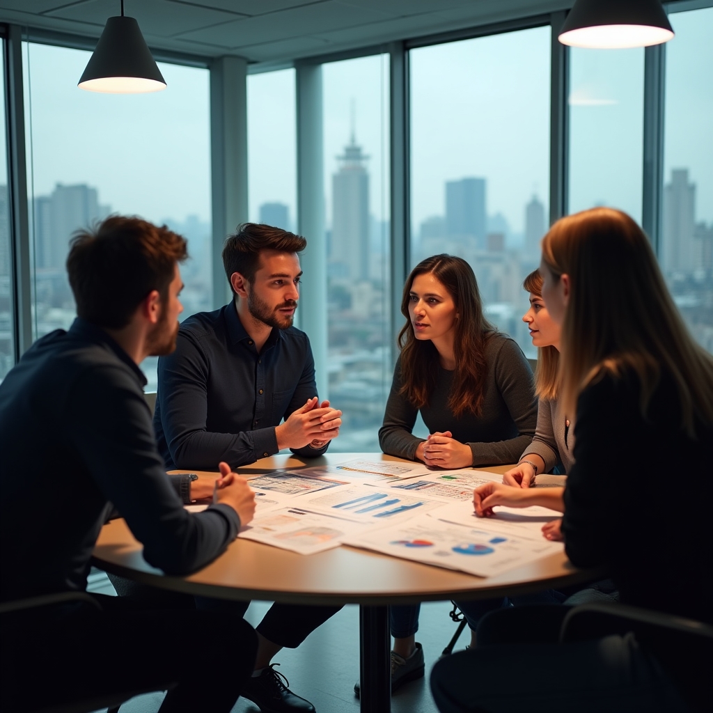 Educational session explaining credit scores and debt management concepts